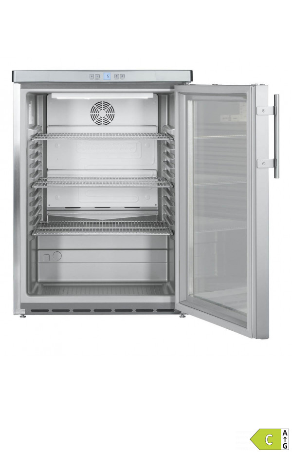 Liebherr Frigorifero sottopiano con anta vetro FKUv 1663 (attrezzatura per  cucina - professionali)