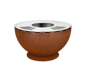 Siena Garden Deckel Für Feuerschale XXL 100 Cm – Ø102 Cm, Aus Unbehandeltem Stahl, Als Lagerabdeckung, Wetterfest, Passend Für Siena Garden Feuerschalen Siena Garden Deckel Für Feuerschale XXL 100 Cm – Ø102 Cm, Aus Unbehandeltem Stahl, Als Lagerabdeckung, Wetterfest, Passend Für Siena Garden Feuerschalen